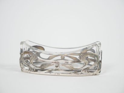 Small silver bowl, 800 thousandths, with...