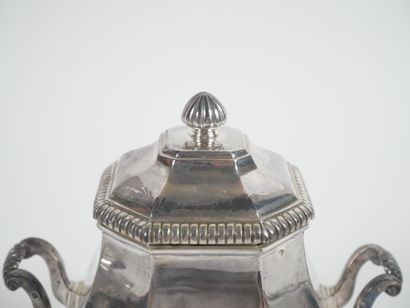 Part of a silver tea or coffee service, Minerve...