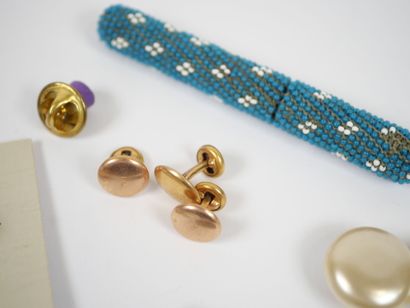 Lot of costume jewelry including ear clips,...