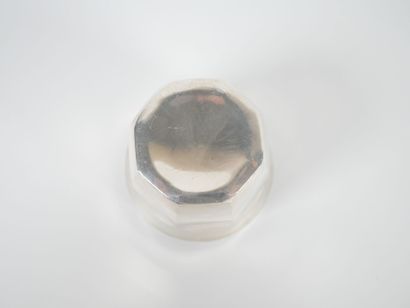 Timbale in silver, Minerve hallmark, with...
