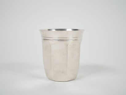 Timbale in silver, Minerve hallmark, with...