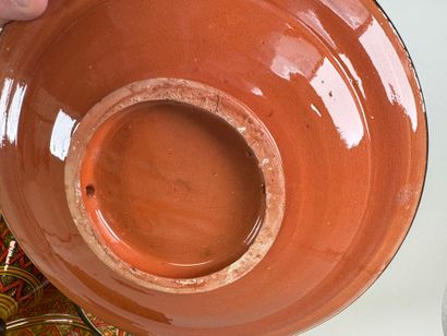 SAFI CHAKIR.
Part of a ceramic tagine service...