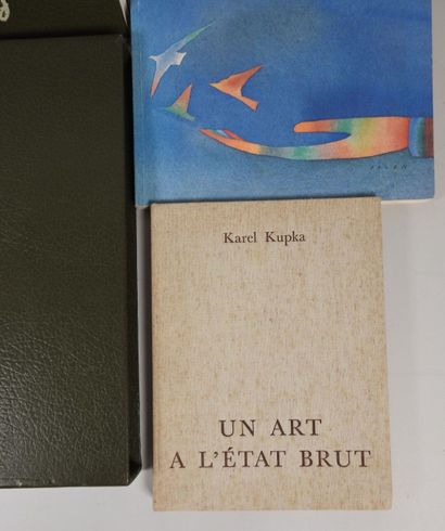 Lot of three books including:
- Karel KUPLA...