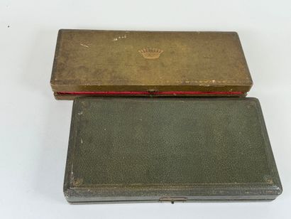 Set of twelve silver and silver-filled oyster...