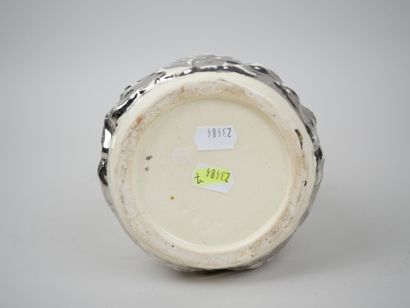 LANGEAIS, 19th century.
Set of two fine earthenware...