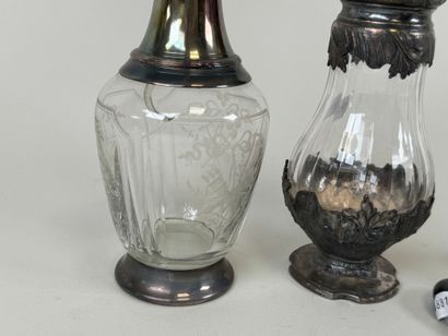 Lot including :
- GALLIA , silver-plated...