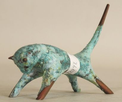 Alain CANTAREL (born 1949).
Feline subject...