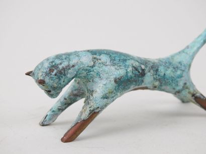 Alain CANTAREL (born 1949).
Feline subject...