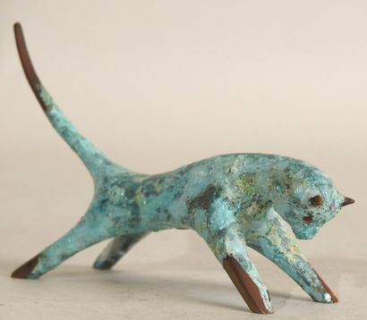Alain CANTAREL (born 1949).
Feline subject...