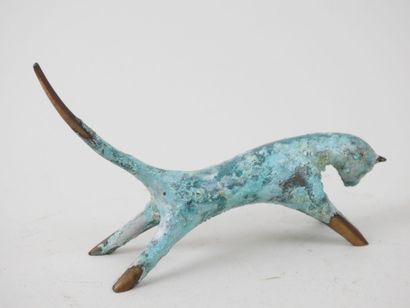 Alain CANTAREL (born 1949).
Feline subject...