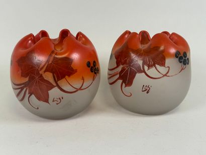 LEGRAS Théodore (1839-1916), d'après.
Vase...