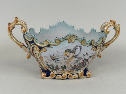 NEVERS, Montagnon.
Planter with two handles...