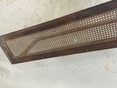 Wall-mounted shelf or hat stand in molded...