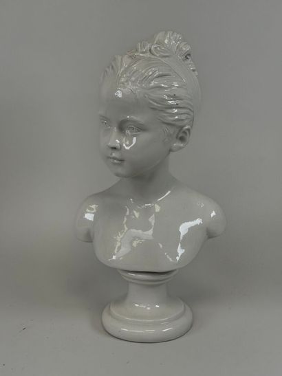 Jean-AntoineHOUDON (1741-1828), d'après.
Buste...