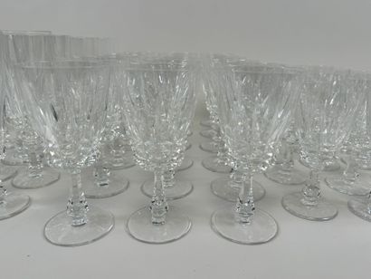 Importante partie de service de verres en...