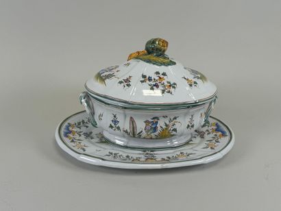 Émile TESSIER (1887-1971).
Soupière et son...