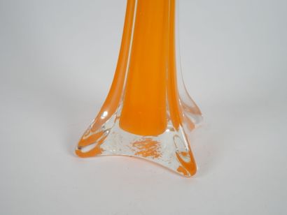 Ensemble de trois vases à col tubulaire en...