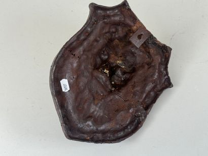 Probable cast iron fountain element decorated...