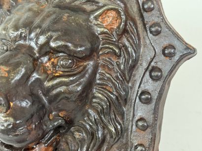 Probable cast iron fountain element decorated...