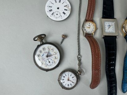 LIP and miscellaneous.
Lot of seven wristwatches.
One...