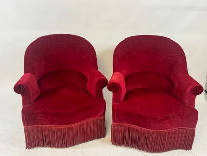 Paire de fauteuils 