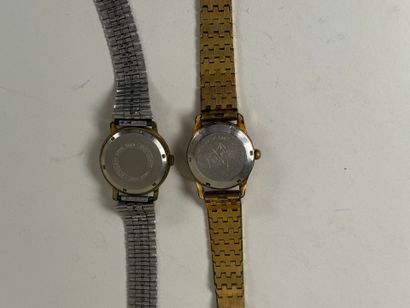 VB et divers.
Deux montres mécaniques bracelets...