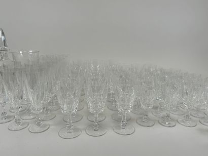 Importante partie de service de verres en...
