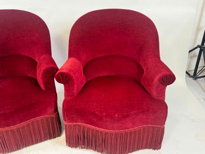 Paire de fauteuils 