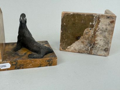Emmanuel BOURCART, 20th century.
Pair of...