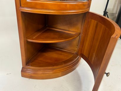 Moulded cherrywood illuminated inset opening...