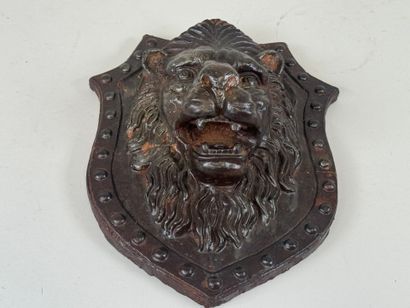Probable cast iron fountain element decorated...