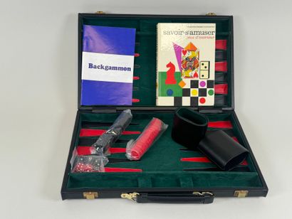 BACKGAMMON.
Jeu de société dans sa valise...