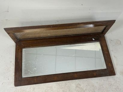 Wall-mounted shelf or hat stand in molded...