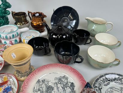 VILLEROY & BOCH, BILLON, SARREGUEMINES, JERSEY,...