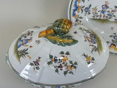 Émile TESSIER (1887-1971).
Soupière et son...