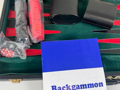 BACKGAMMON.
Jeu de société dans sa valise...