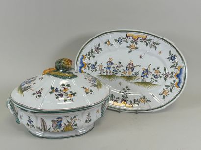 Émile TESSIER (1887-1971).
Soupière et son...