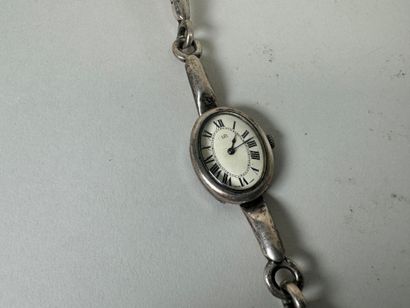 UTI.
Montre-bracelet en argent 800 mil.
L....