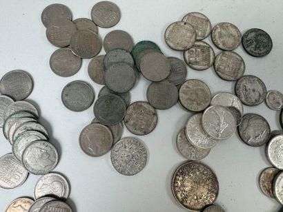 Set of silver and miscellaneous coins including...