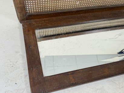 Wall-mounted shelf or hat stand in molded...