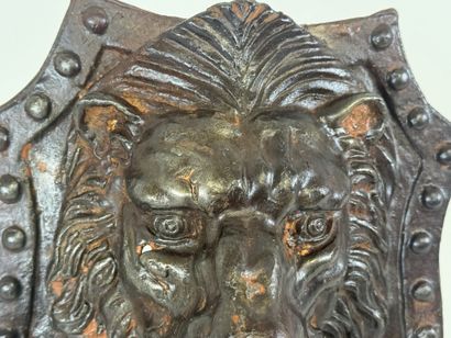 Probable cast iron fountain element decorated...