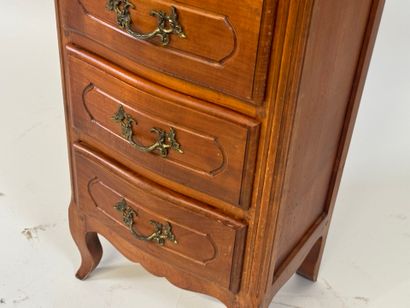 Small molded wood chiffonier opening with...
