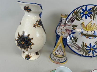 Lot comprenant :
- G. BRACHET, Terrasson.
Pichet...