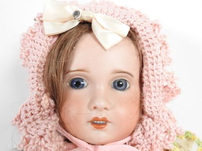 SFBJ.
Bisque head doll, fixed eyes, open...