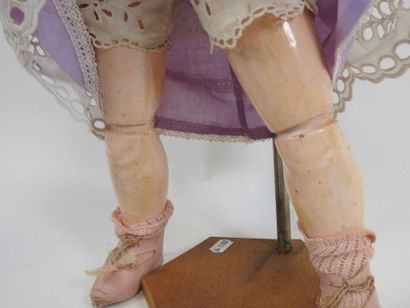 SFBJ.
Bisque head doll, sleeping eyes, open...