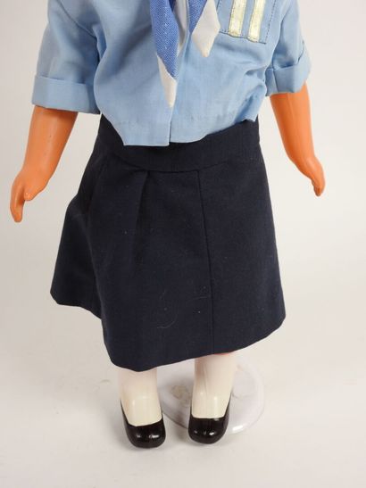 SNF.
Dominique celluloid doll in guide outfit.
H....