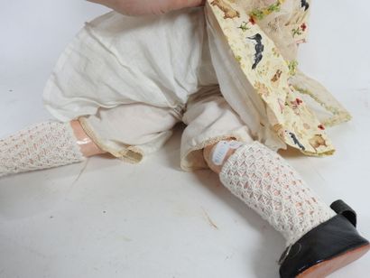 SFBJ.
Bisque head doll, fixed eyes, open...