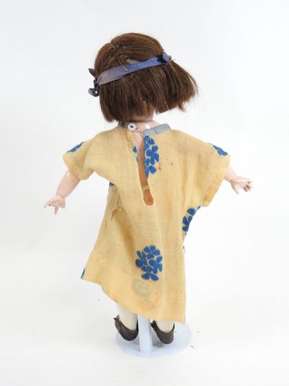 SFBJ.
Doll with bisque head, sleeping eyes,...