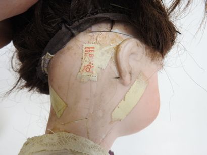 SFBJ.
Bisque head doll, fixed eyes, open...