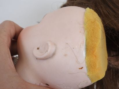 SFBJ.
Bisque head doll, fixed eyes, open...